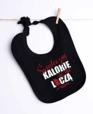 Śliniak dla niemowląt na święta