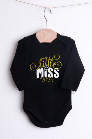 Body niemowlęce z nadrukiem little miss/mister 2026