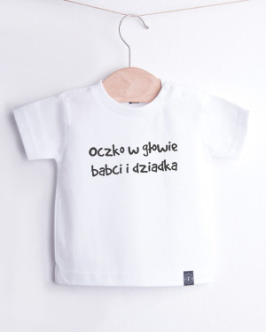 Koszulka dziecięca oczko w głowie babci i dziadka