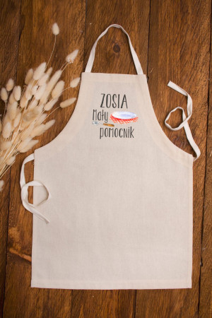 Fartuch kuchenny dziecięcy dla małego pomocnika