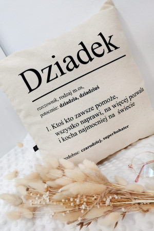 Poduszka z nadrukiem dla Dziadka-definicja