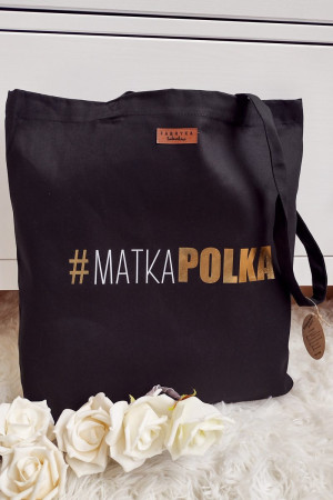 Torba z nadrukiem #MATKAPOLKA