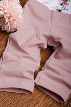 Legginsy brudny róż