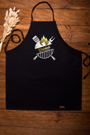 Fartuch kuchenny z nadrukiem Grill master