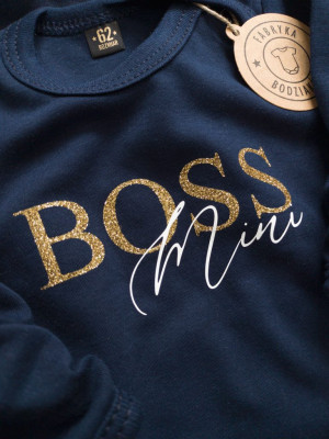 Body/koszulka z nadrukiem boss mini