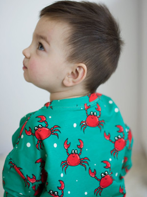 Bluza dziecięca w kraby