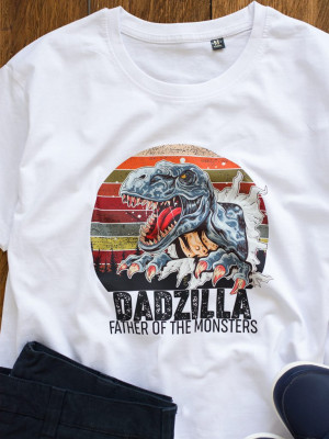 Koszulka męska z nadrukiem Dadzilla