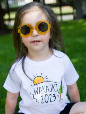 Koszulka dziecięca z nadrukiem wakajki