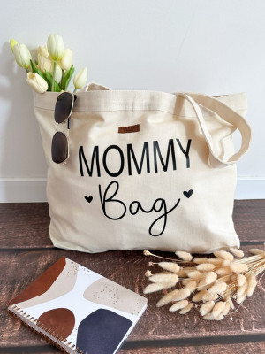 Torba MAXI z nadrukiem mommy bag
