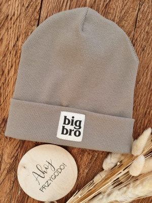 Czapka dla dziecka big bro/lil bro + komin
