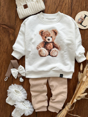 Bluza dziecięca pluszowy misio