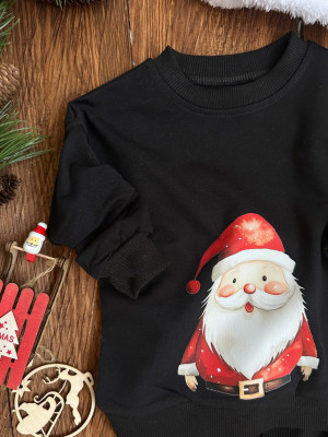 Bluza dziecięca z nadrukiem Mikołaja