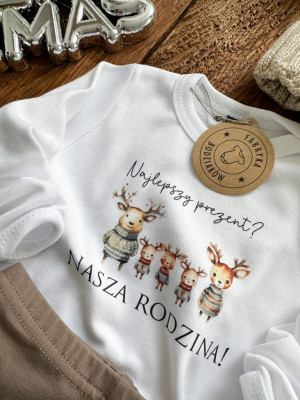 Body/koszulka Najlepszy prezent? Nasza rodzina!