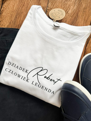 Koszulka męska Dziadek człowiek legenda