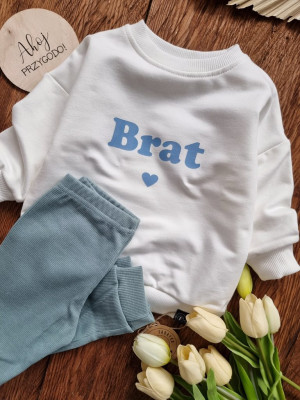 Bluza dziecięca z nadrukiem brat ❤
