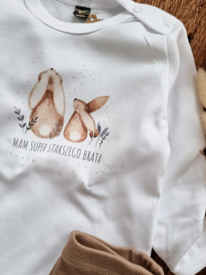 Body/Koszulka dla dziecka Mam super starszą siostrę/starszego brata