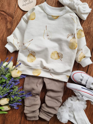 Bluza dziecięca w gruszki