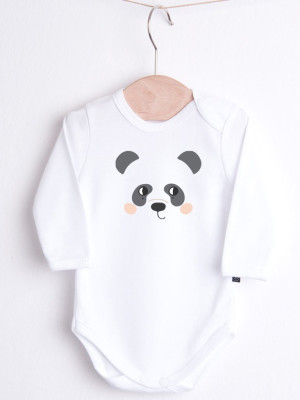 Body niemowlęce buźka pandy