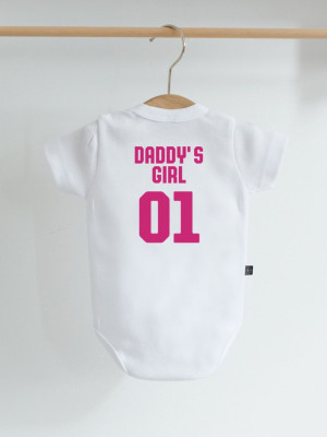 Body/koszulka z nadrukiem daddy's girl/boy