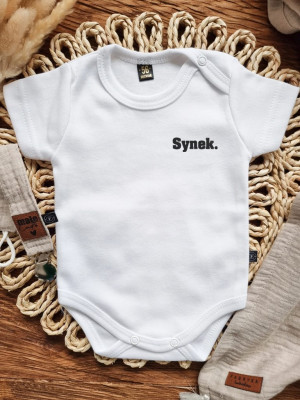 Body/koszulka dla dziecka z nadrukiem Synek./Córka.