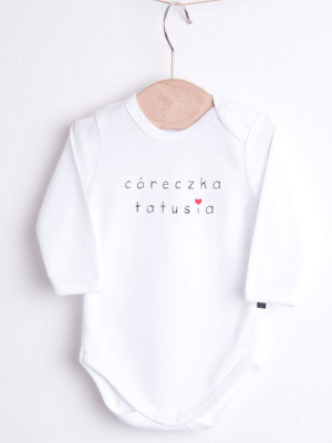 Body/Koszulka z napisem córeczka/synek tatusia
