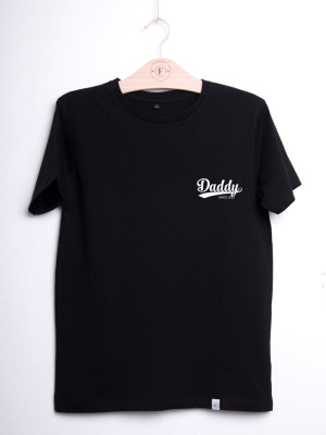 Koszulka męska z nadrukiem Daddy since