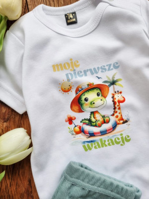 Body niemowlęce dino moje pierwsze wakacje