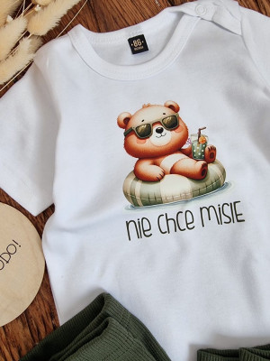 Body niemowlęce nie chce misie