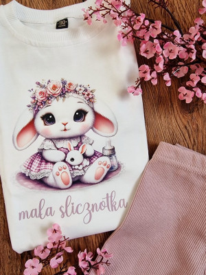 Koszulka dziecięca króliczek mała ślicznotka