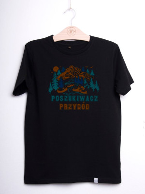 Koszulka męska poszukiwacz przygód