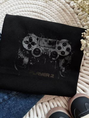 Body niemowlęce czarny pad player2
