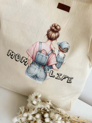 Torba z nadrukiem mom life