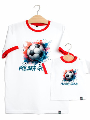 Komplet dla kibiców z nadrukiem POLSKA GOLA!