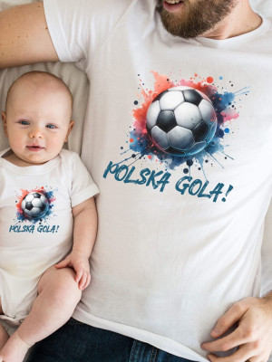 Komplet z nadrukiem POLSKA GOLA!