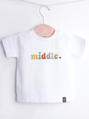 Koszulka dziecięca z nadrukiem middle.
