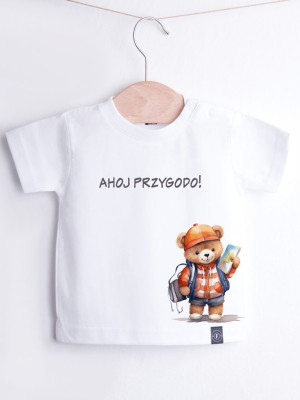Koszulka dziecięca misio Ahoj przygodo!
