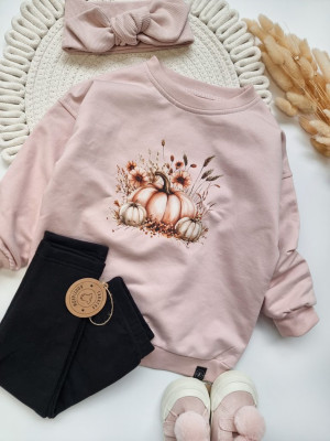 Bluza dziecięca dynie boho