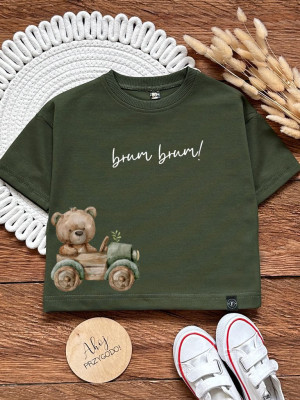 Koszulka dziecięca misio brum brum