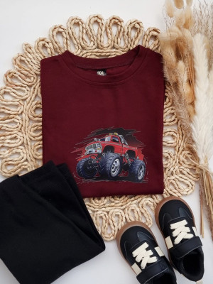 Koszulka dziecięca monster truck