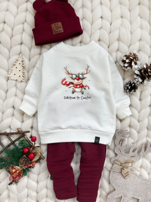 Bluza dziecięca z reniferem odlotowe Święta