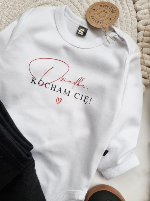 Body niemowlęce Babciu / Dziadku Kocham Cię!