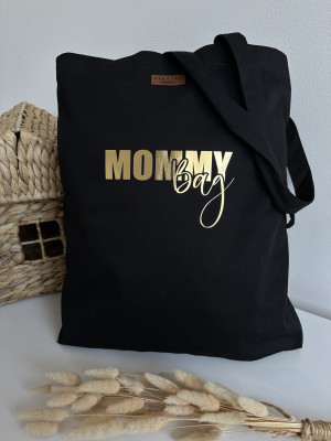Torba ze złotym nadrukiem MommyBag