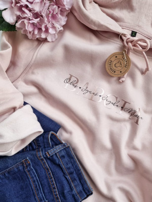 Bluza unisex Babcia + imiona wnuków