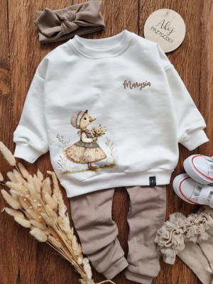Bluza dziecięca boho kaczuszka