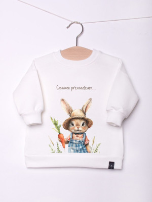 Bluza dziecięca królik ogrodnik Czasem przesadzam...