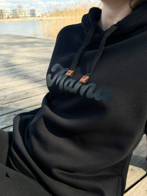 Bluza unisex z kapturem z nadrukiem Mama