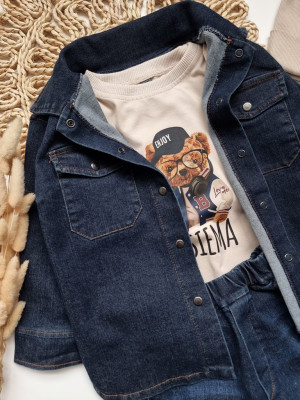 Koszula chłopięca jeans