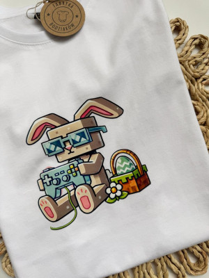 Koszulka dziecięca z nadrukiem EasterCraft