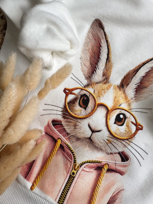 Bluza dziecięca króliczek na luzie