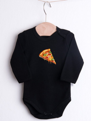 Body niemowlęce z nadrukiem pizzy